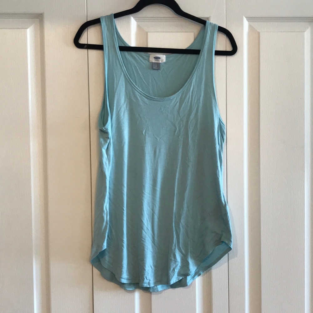 Mint blue old navy tank top!